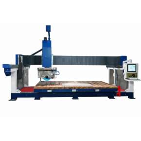 Piła mostowa monoblokowa pięcioosiowa, cyrkularka CNC do kamienia CN500 I DS (1)